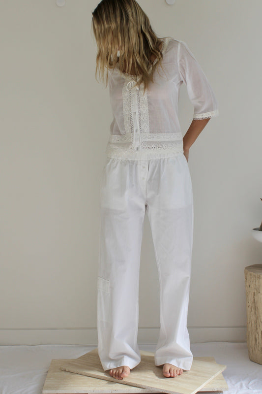 CAPRI PANT White (also in Caramel) Only 2 left!