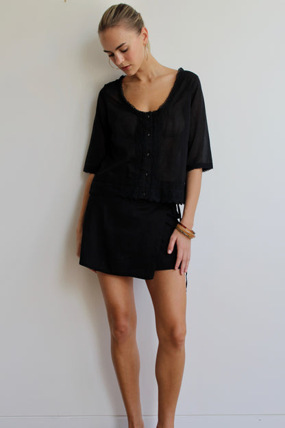 MILLY TOP WHITE (also in Black) Limited stock left!